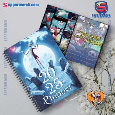 The Nightmare Before Christmas 2025 Daily Planner 3wSu06P