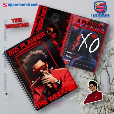 The Weeknd 2025 Daily Planner 1Mq4j20