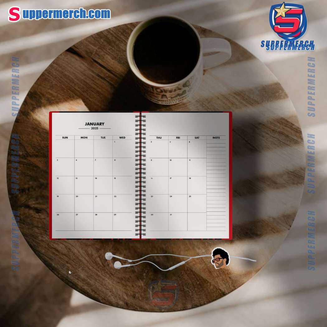 The Weeknd 2025 Daily Planner-c 2xQ5nob