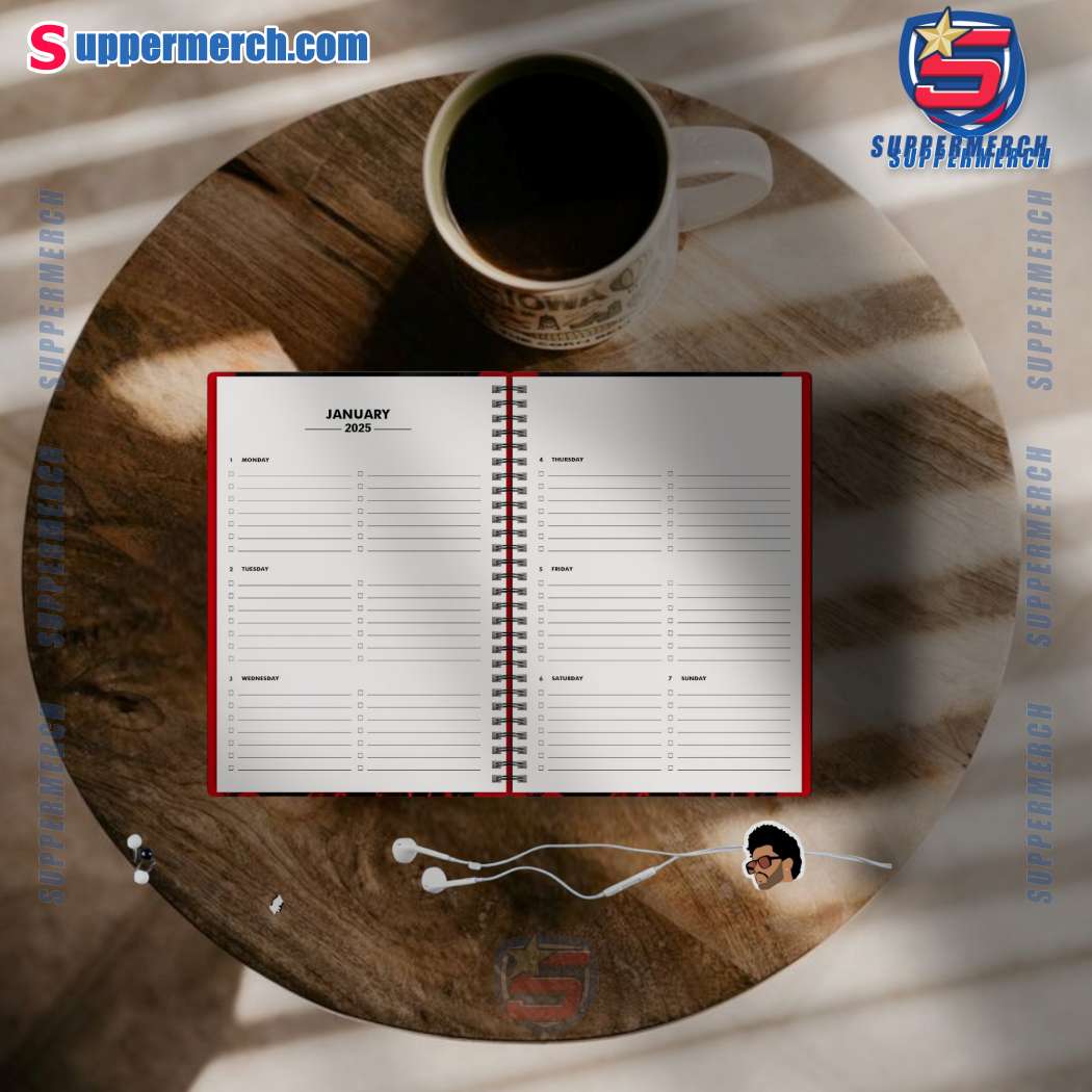 The Weeknd 2025 Daily Planner-x LChyik6