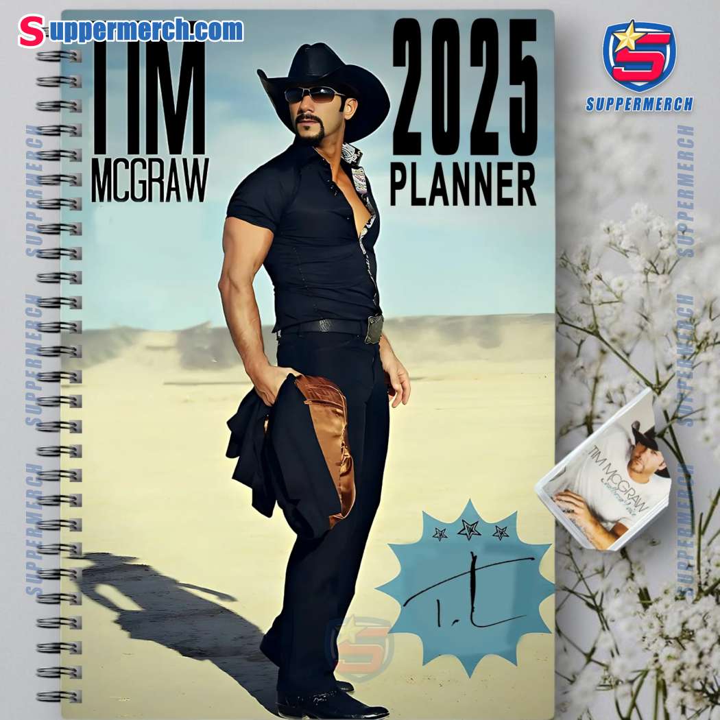 Tim Mcgraw 2025 Daily Planner-a 0l21IZm