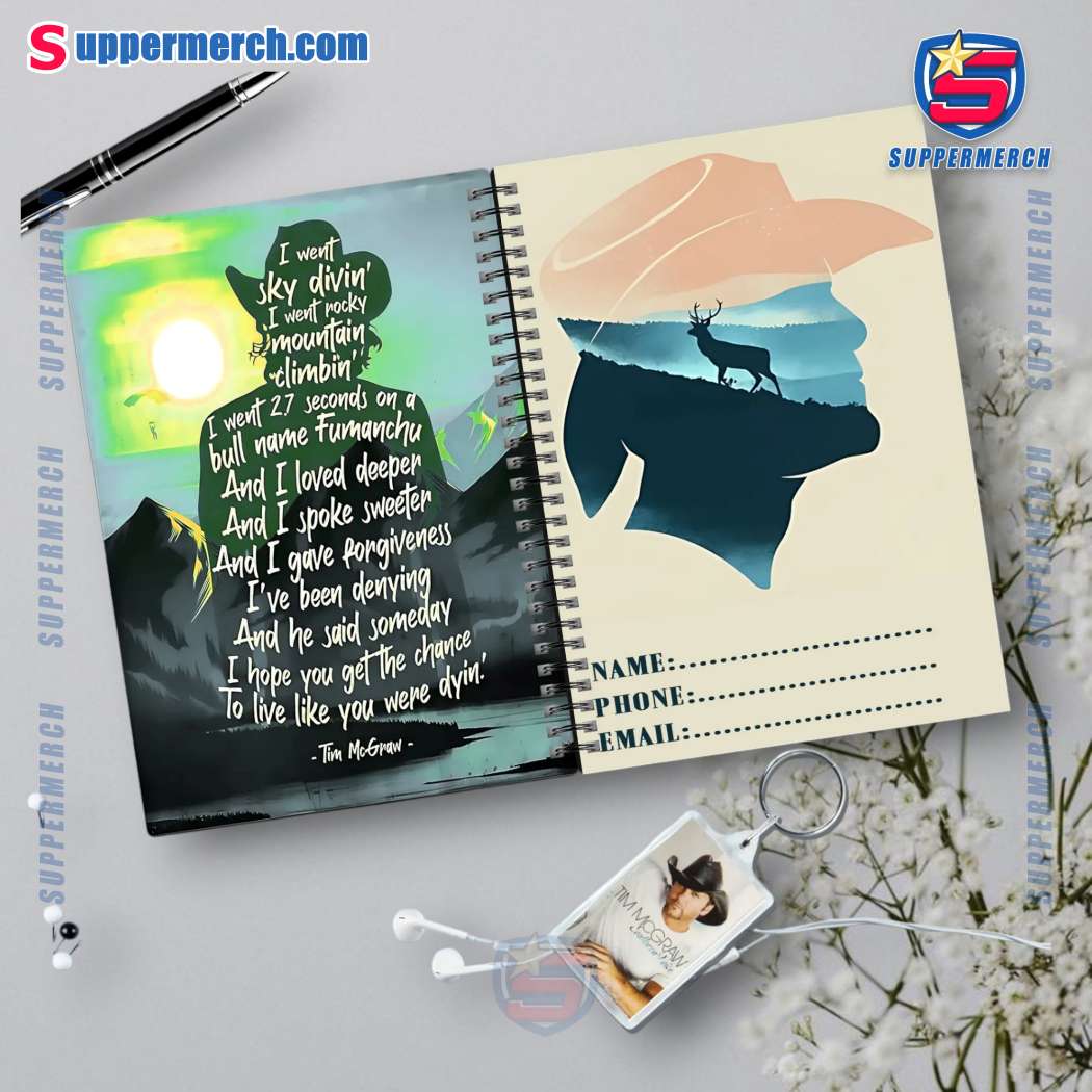 Tim Mcgraw 2025 Daily Planner-b 0iGo83P