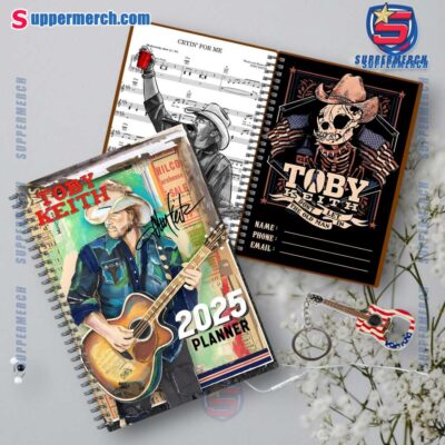 Toby Keith 2025 Daily Planner t3VamoK