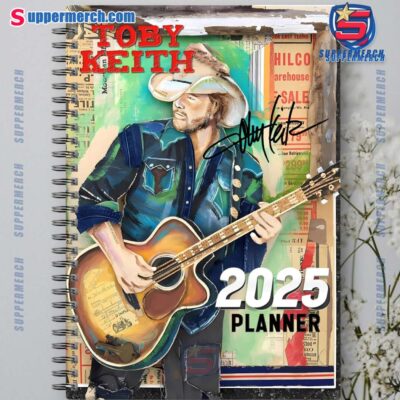 Toby Keith 2025 Daily Planner-a ILrJCt5