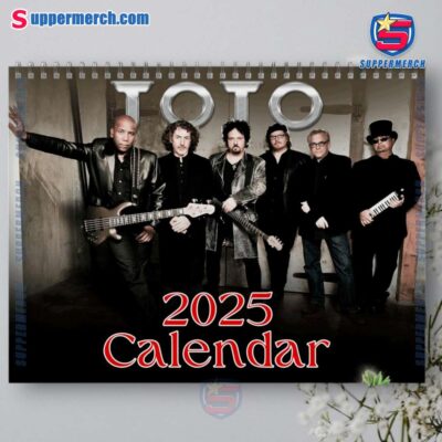 Toto Band Wall Hanging Calendar 2025-a kwKZjcB