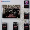 Toto Band Wall Hanging Calendar 2025 Qls4krz