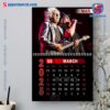 Toto Band Wall Hanging Calendar 2025-x cwNAQzL