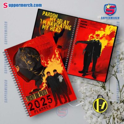 Twenty One Pilots 2025 Daily Planner UmkJswG