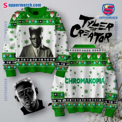 Tyler The Creator Chromakopia Album Ugly Christmas Sweater Jumper 6e7IzrA