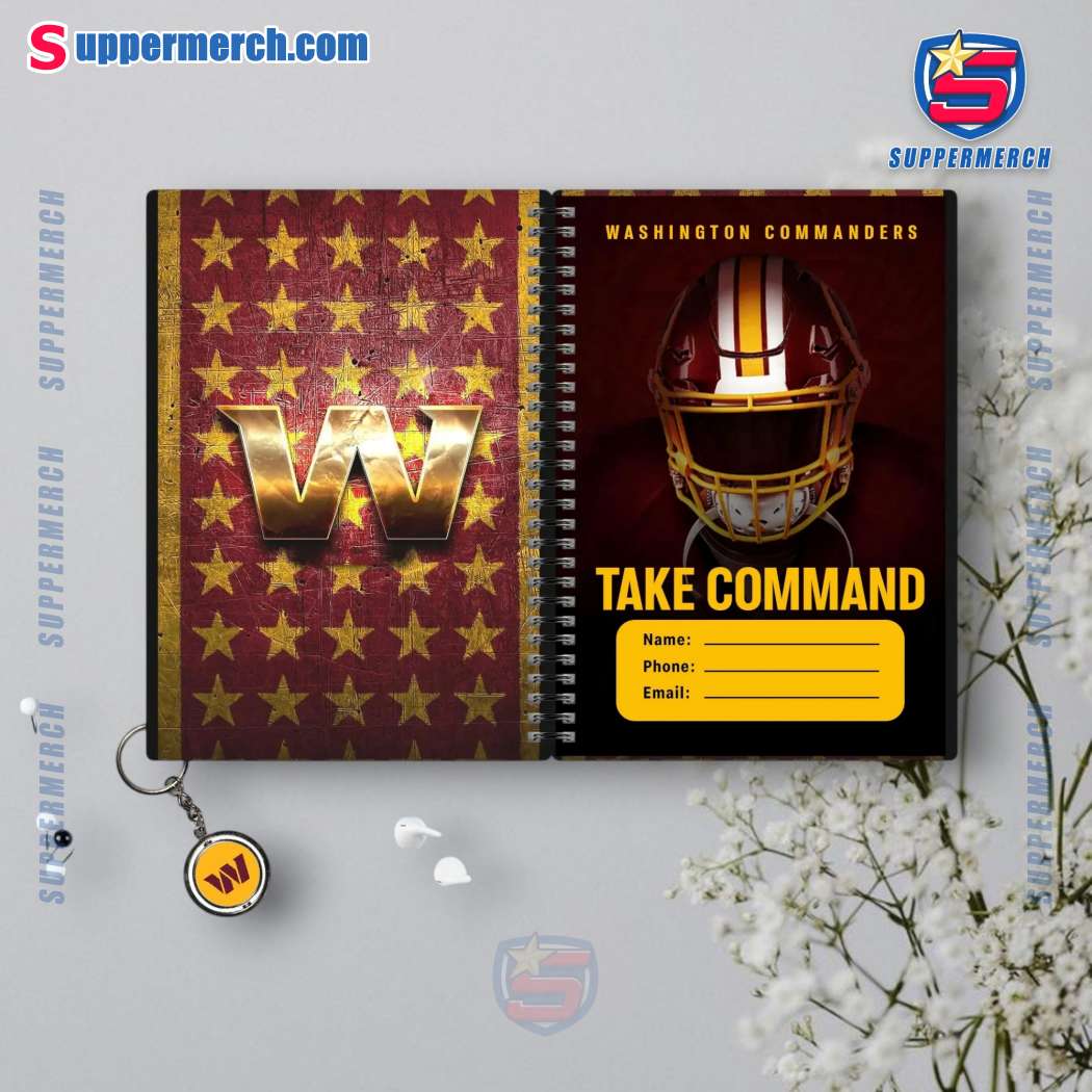 Washington Commanders Take Command 2025 Daily Planner-b Aa2g5Kq