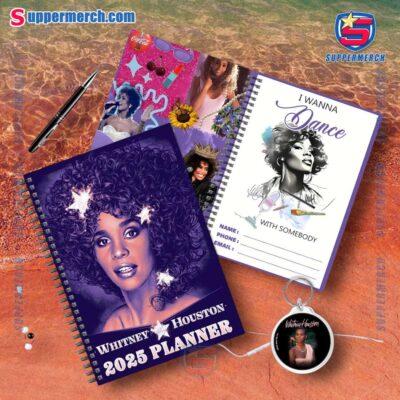 Whitney Houston 2025 Daily Planner 0zyrD1G
