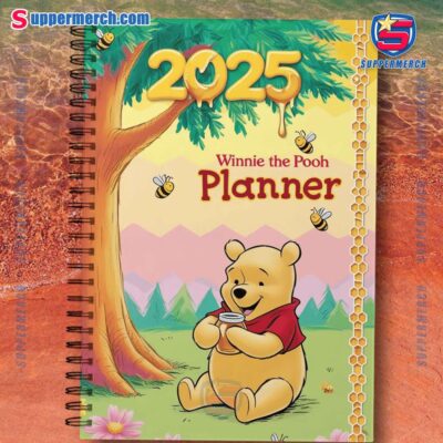 Winnie The Pooh 2025 Daily Planner-a JZCKLte