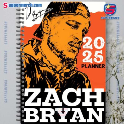 Zach Bryan 2025 Daily Planner-a b8cjnMD