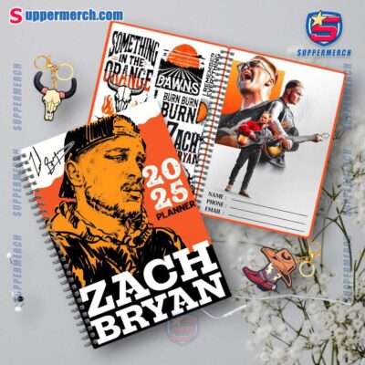 Zach Bryan 2025 Daily Planner hMGvone