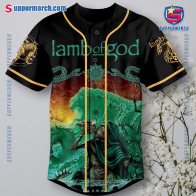 Behold The Lamb Of God Who Takes Away The Sin Of The World Baseball Jersey-a TJjOuG2