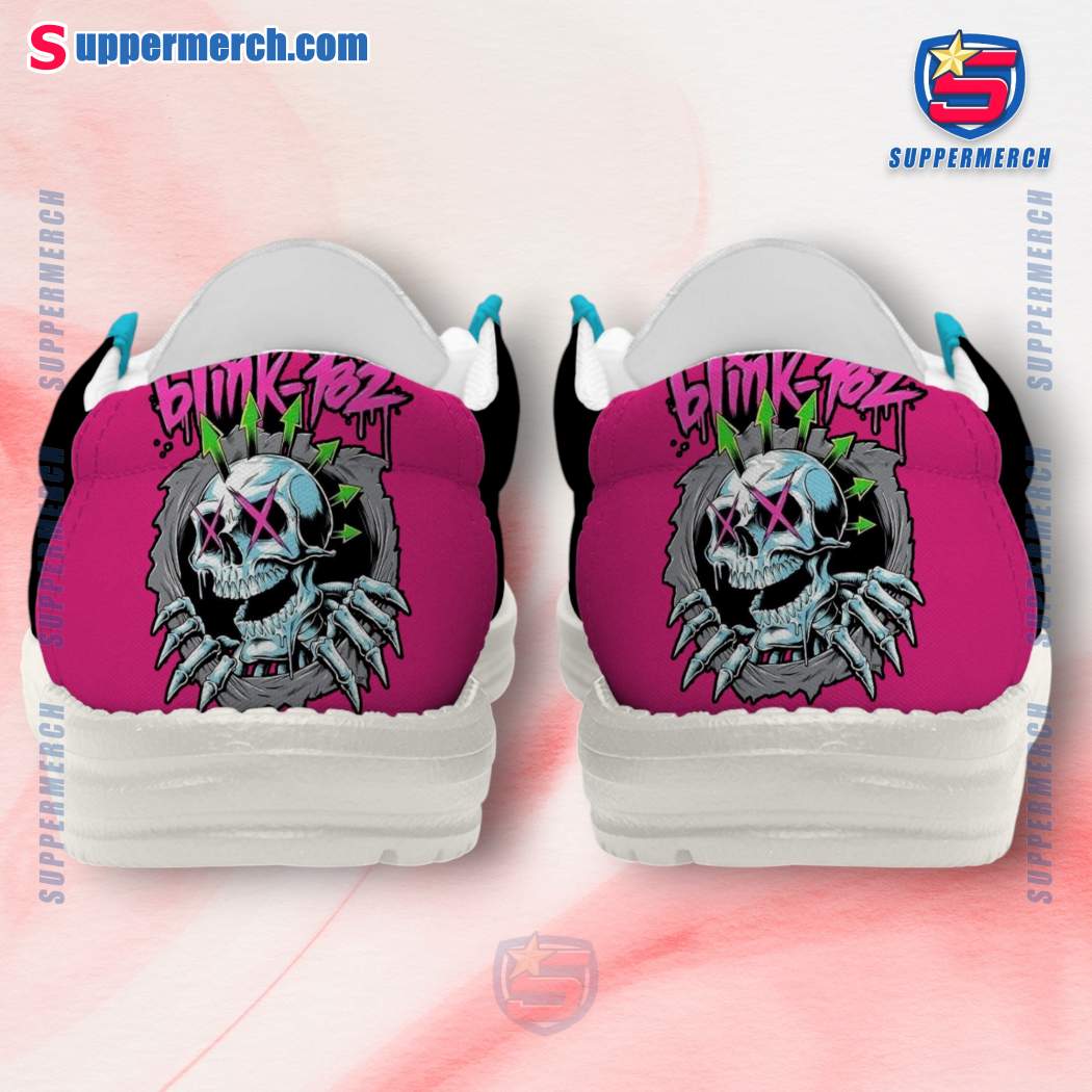 Blink-182 Music Pattern Loafer Shoes-x ZdqHAkK