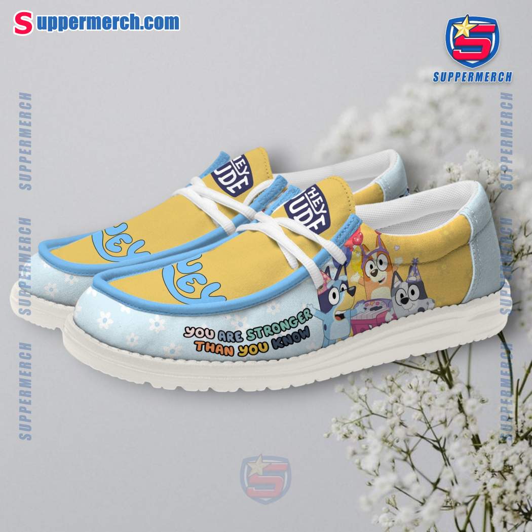 Bluey You Are Stronger Than You Know Loafer Shoes-a zLieDEO