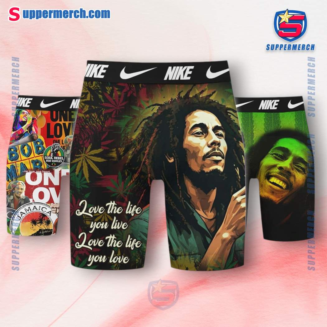 Bob Marley 3Pcs Men's Underwear Boxer Brief 0pufD1Z