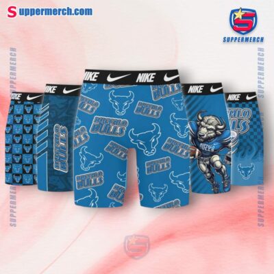 Buffalo Bulls 5Pcs Men's Underwear Boxer Brief IgXxCic
