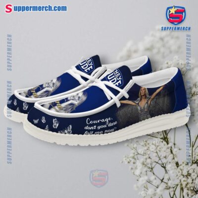 Celine Dion Courage Don't You Dare Fail Me Now Loafer Shoes-a DZfvxFE