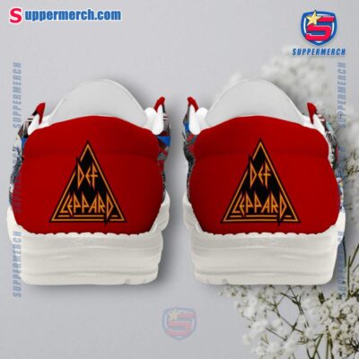 Def Leppard Pour Some Sugar On Me Loafer Shoes-a I5FjosV