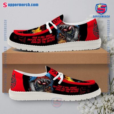 Disturbed Rock N Roll Should Disturb The Comfortable Comfort Of The Disturb Loafer Shoes-a EONtmku