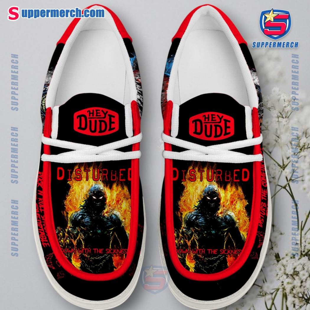 Disturbed Rock N Roll Should Disturb The Comfortable Comfort Of The Disturb Loafer Shoes-c pb19C8m