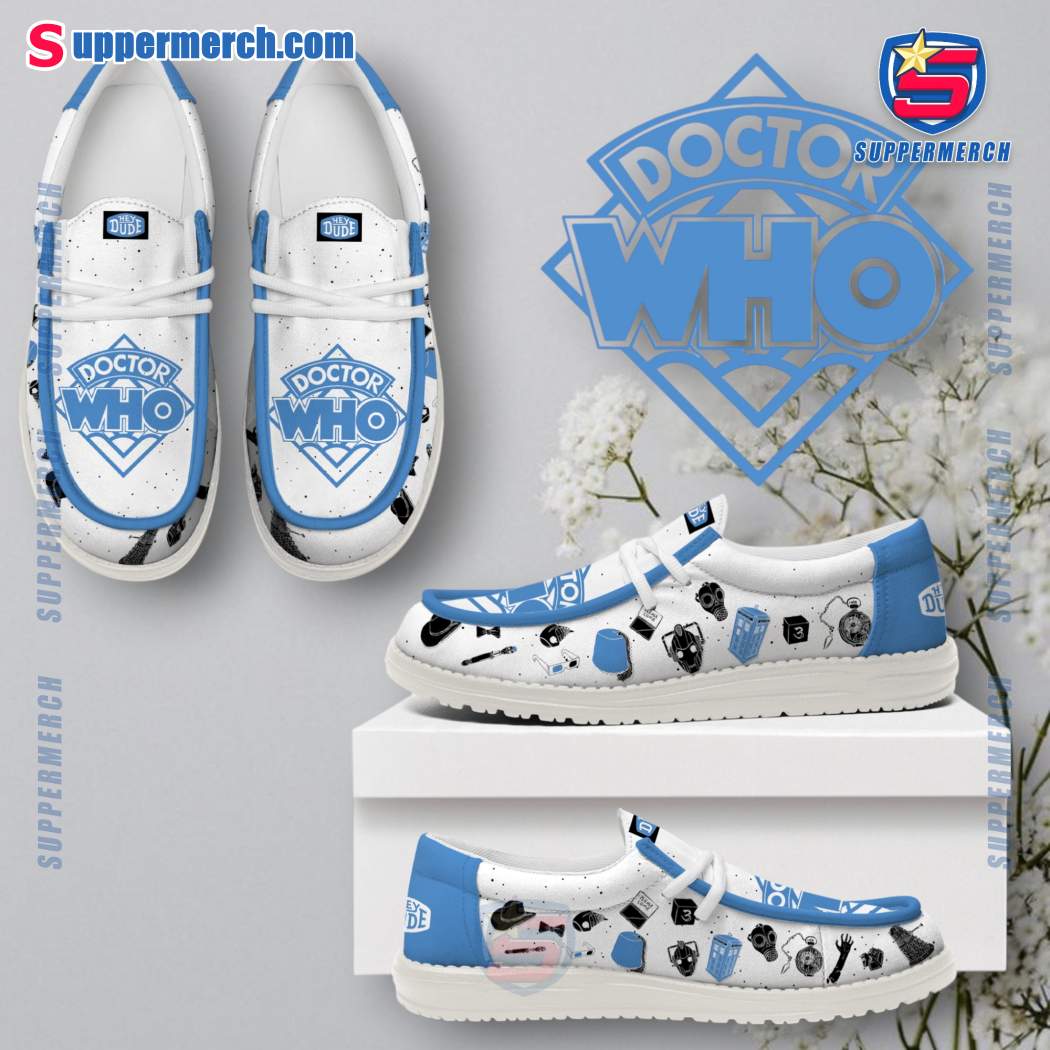 Doctor Who Pattern Loafer Shoes oQmyHTx
