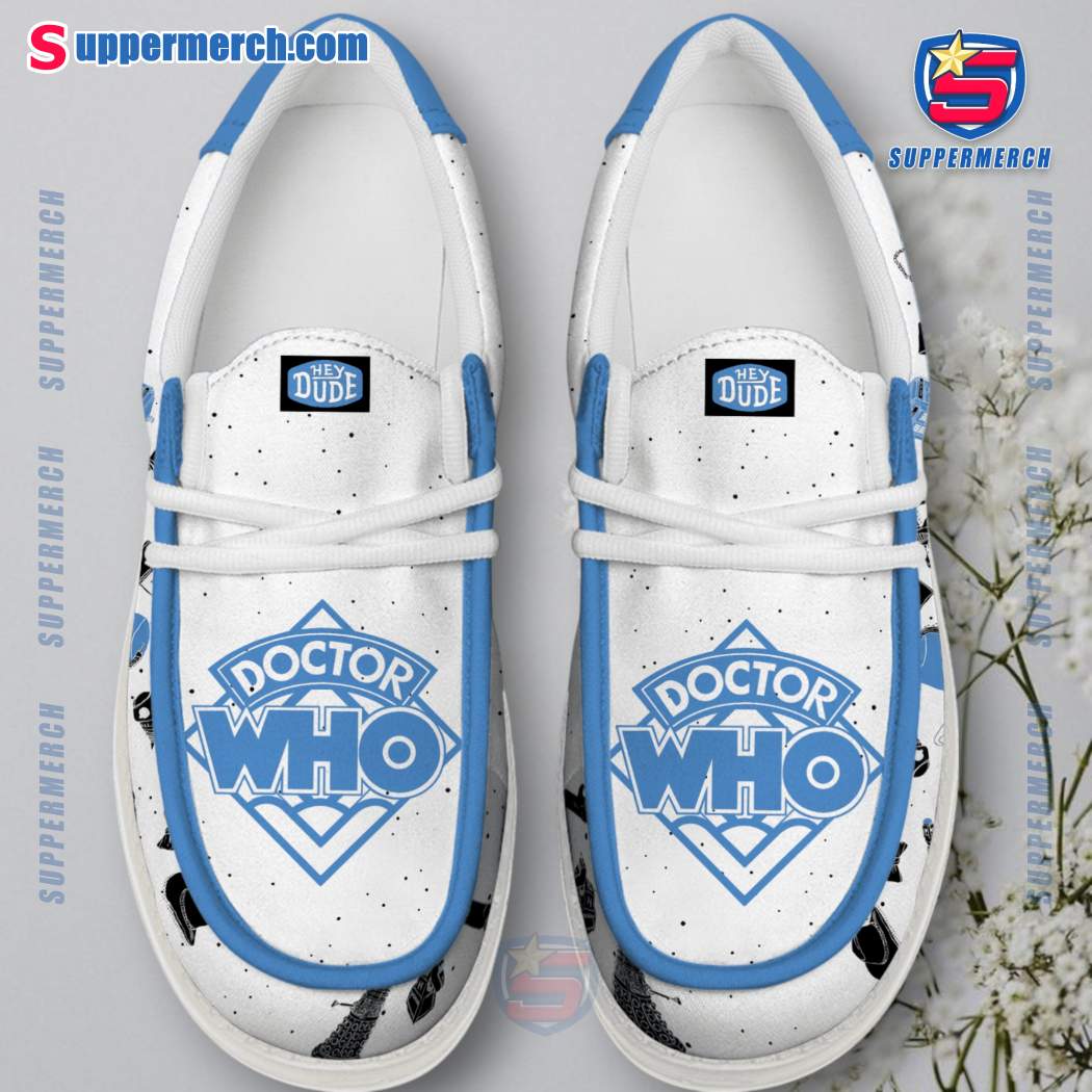 Doctor Who Pattern Loafer Shoes-b aPrC7WS