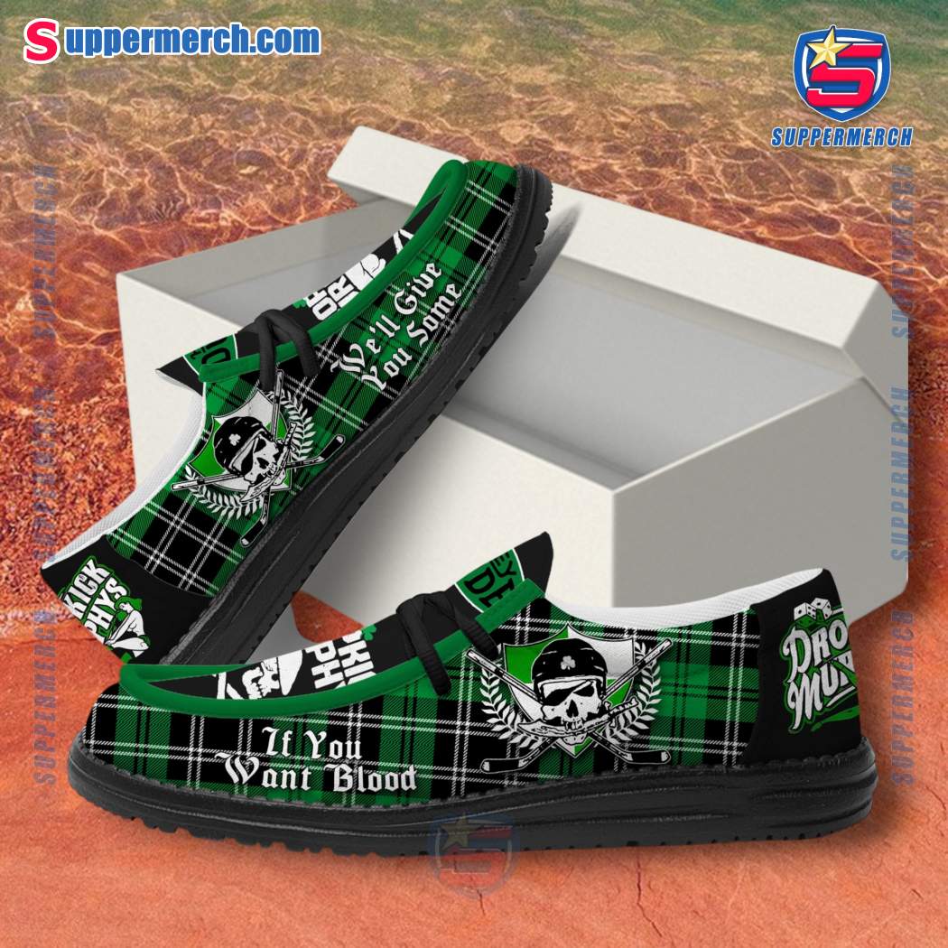 Dropkick Murphys If You Want Blood We'll Give You Some Plaid Loafer Shoes-c EuMiCZJ