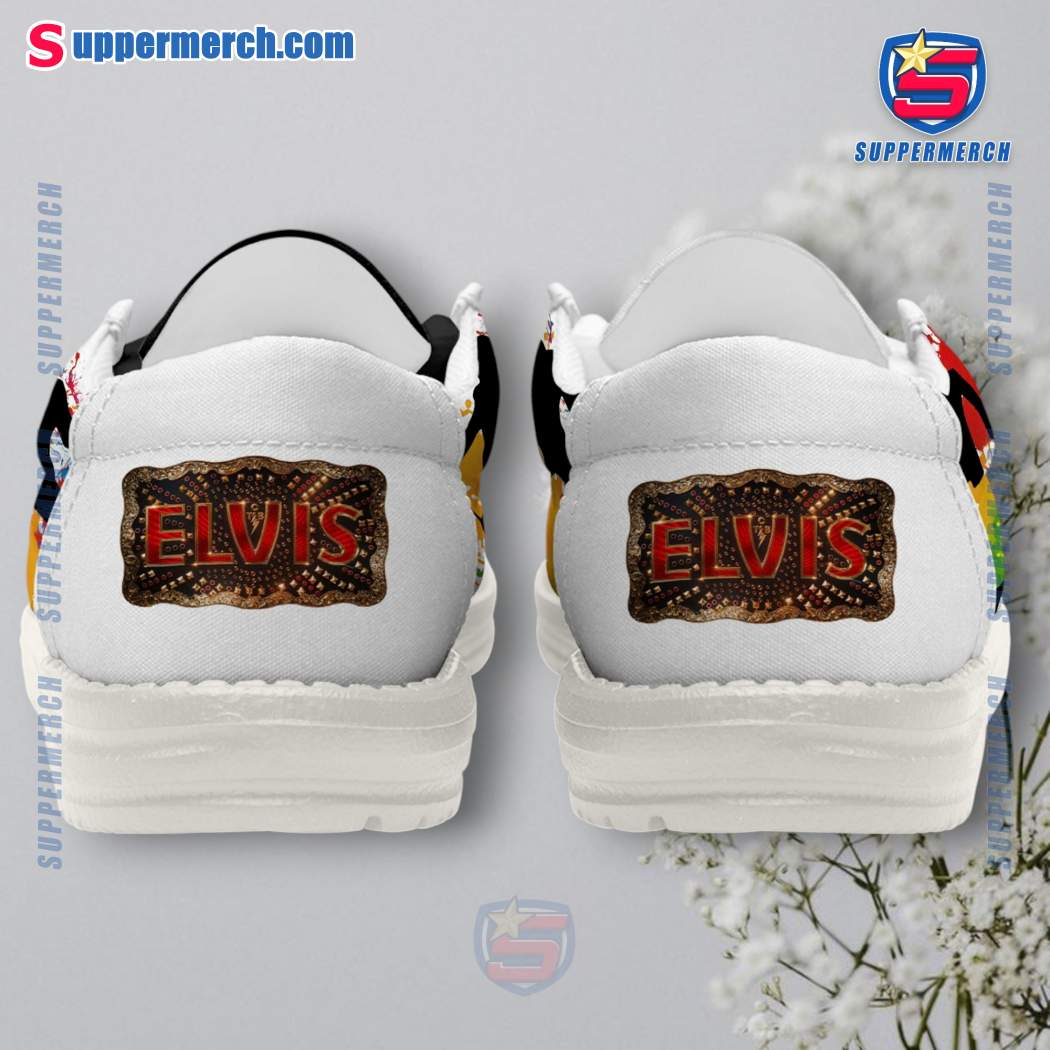 Elvis Presley Colorful Splash Loafer Shoes-a iA5Yzaq