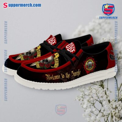 Guns N' Roses Welcome To The Jungle Loafer Shoes-a IgxP08R