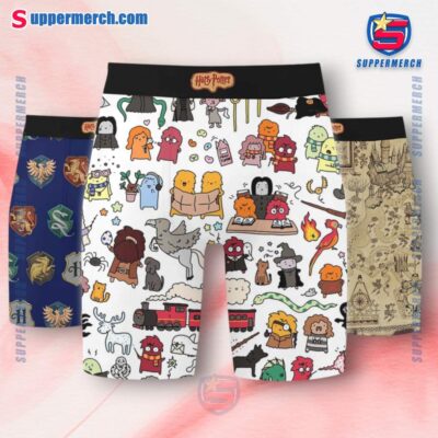 Harry Potter 3Pcs Men's Underwear Boxer Brief dYi6eOn