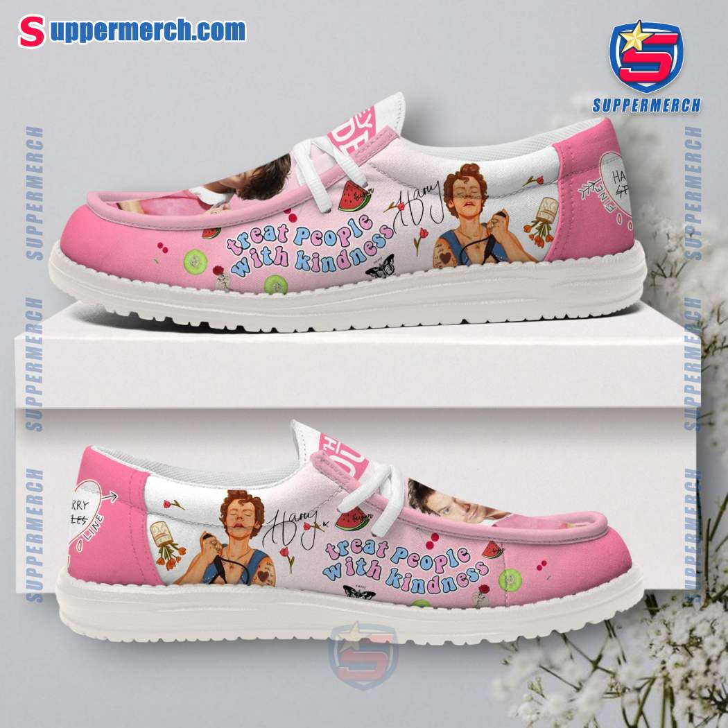 Harry Styles Treat People With Kindness Loafer Shoes JMmFDBr