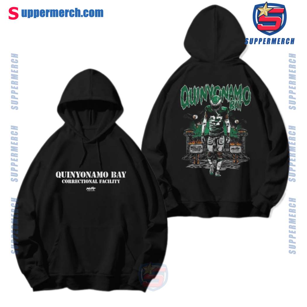 Jason Kelce Quinyonamo Bay Correctional Facility Hoodie ovnMptW