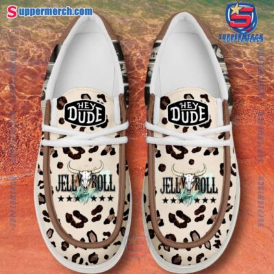 Jelly Roll Leopard Loafer Shoes-a aAsXCJD