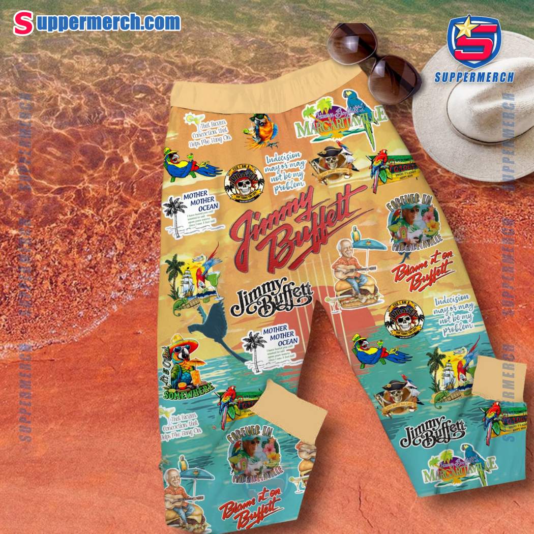 Jimmy Buffett It's 5 O'clock Somewhere Pajamas Set-a UNJc9Ol