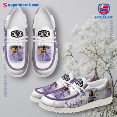 Loretta Lynn I'm Not Old I'm Vintage Loafer Shoes LWsuoXw