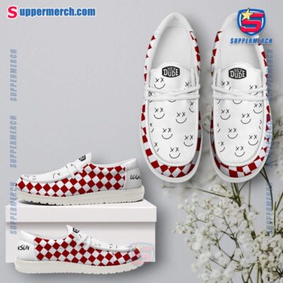 Louis Tomlinson Smiley Face Loafer Shoes eQRAXM3