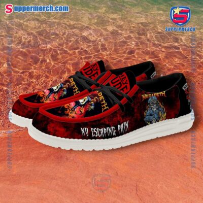Megadeth No Escape Pain Loafer Shoes-a hNeYBJ4