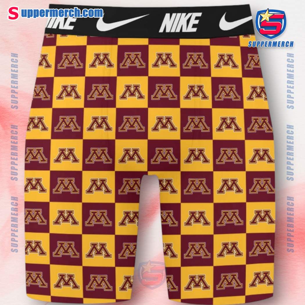 Minnesota Golden Gophers 5Pcs Men's Underwear Boxer Brief-x Tu7flam
