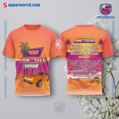 Morgan Wallen Presents Sand In My Boots 2025 T-shirt, Hoodie DbRPFj2
