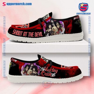 Motley Crue Shout At The Devil Loafer Shoes n53oLd7