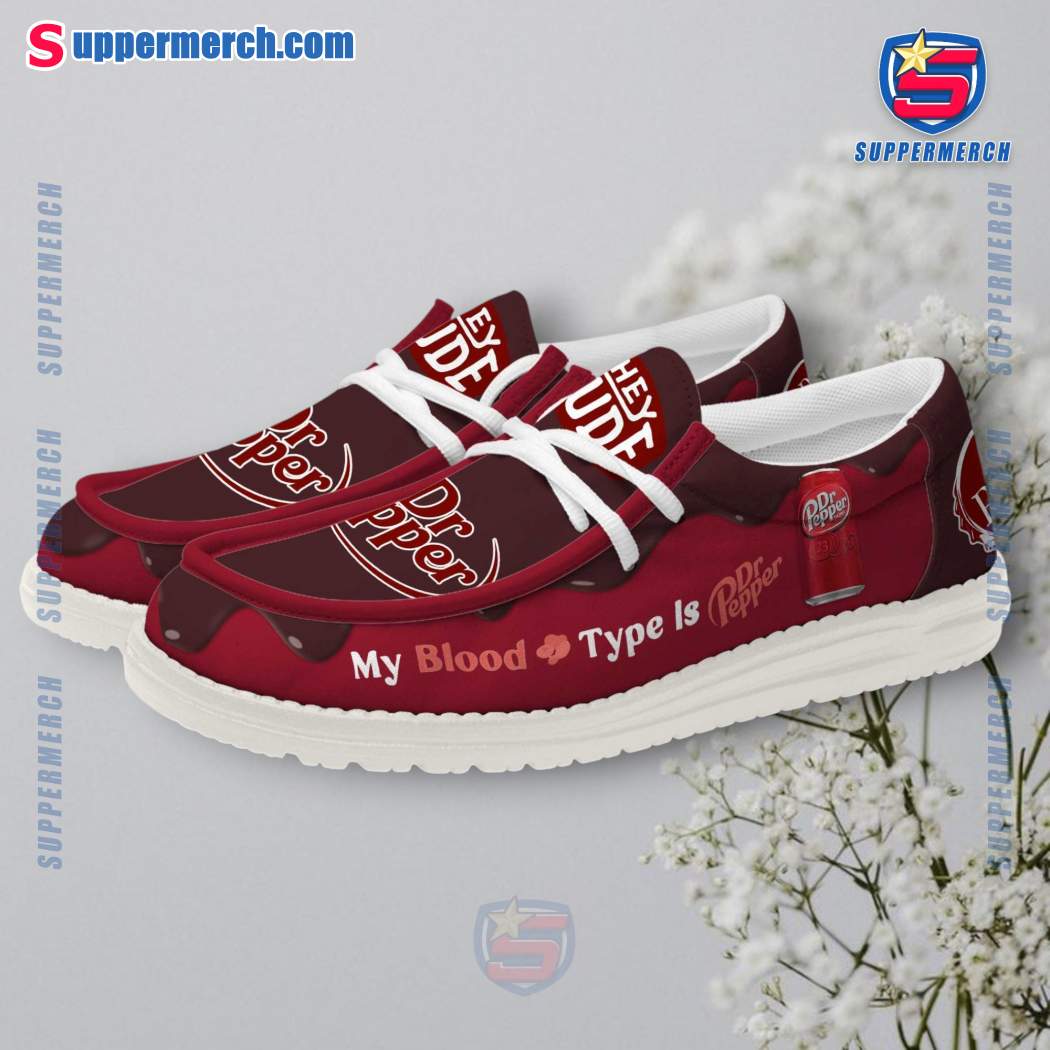 My Blood Type Is Dr Pepper Loafer Shoes-c SnYPzjV
