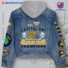 Notre Dame Fighting Irish 2025 Capital One Orange Bowl Champions Jean Hoodie Jacket-b KyWxhOj