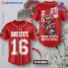 Ohio State Buckeyes Football 2025 Goodyear Cotton Bowl Classic Champions Personalized Baseball Jersey hxlgUVT