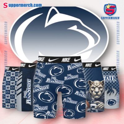 Penn State Nittany Lions 5Pcs Men's Underwear Boxer Brief W9VhtmA
