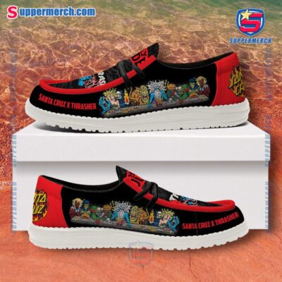 Santa Cruz X Thrasher Loafer Shoes-a FHqO1Ww