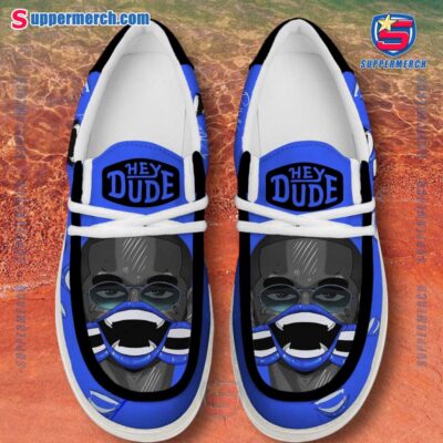 Schoolboy Q Blue Lips Loafer Shoes-a jZL7UCi