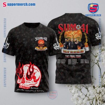 Sum 41 Tour Of The Setting Sum The Final Tour T-shirt, Hoodie tMDH3qA